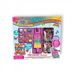 Rainbow Loom, Cute-tique gumikarkötőkészítő szett, kincsesbánya Kreatív készlet Nincs