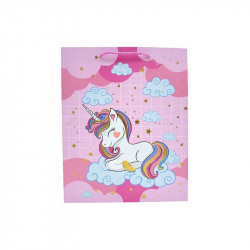 Papírtasak unikornis 18*23*10cm. 4 féle