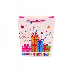Papírtasak happy birthday 26*32*10cm
