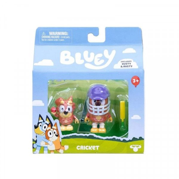 Bluey Figura Dupla Csomag Cricket