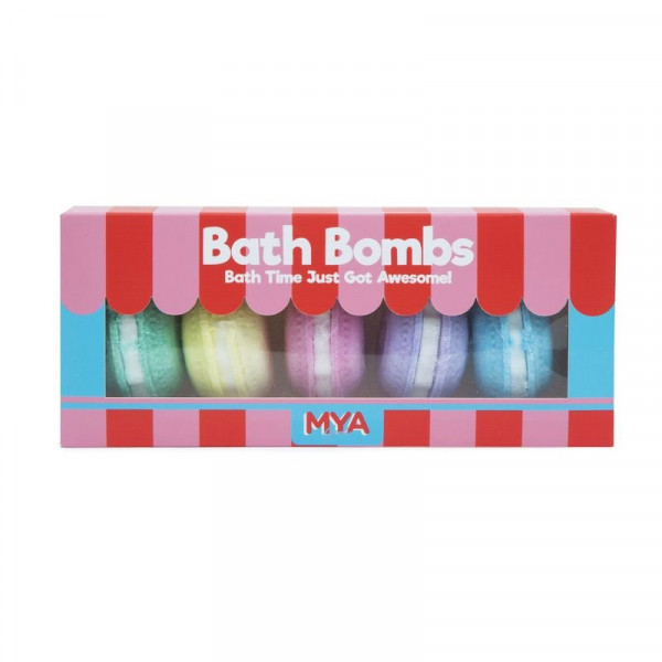 MYA fürdőbomba szett macaron 5 db