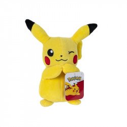 Pokémon plüssfigura - Pikachu kacsint 20 cm 20-40 cm