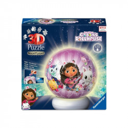 Puzzle 3D - Gabi babaháza éjjeli fény 3D puzzle Ravensburger