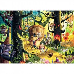 Puzzle 1000 db - Óz, a nagy varázsló 1000-2999 darabos puzzle Ravensburger