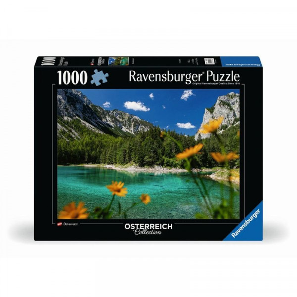Puzzle 1000 db - Zöld-tó Tragöß közelében