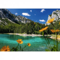 Puzzle 1000 db - Zöld-tó Tragöß közelében