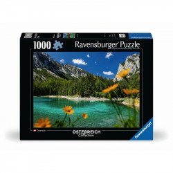 Puzzle 1000 db - Zöld-tó Tragöß közelében 1000-2999 darabos puzzle Ravensburger