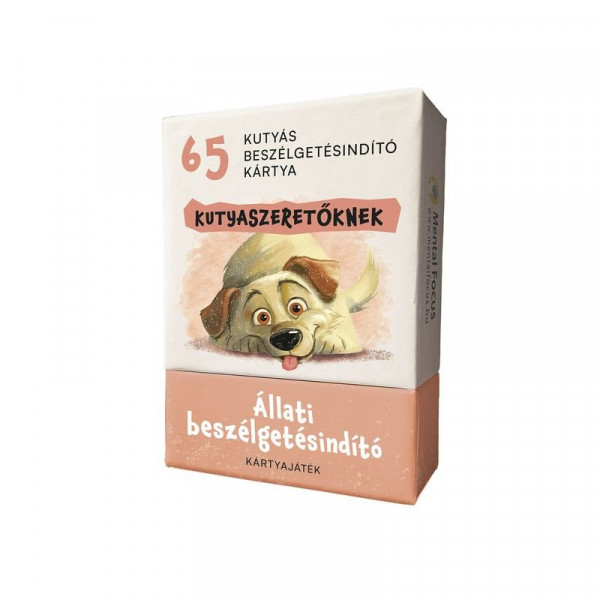 Állati beszélgetésindító kártyajáték kutyaszeretőknek