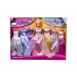 Steffi hercegnő baba +6 féle ruhával és kiegészítővel Baba, babakocsi Steffi Love