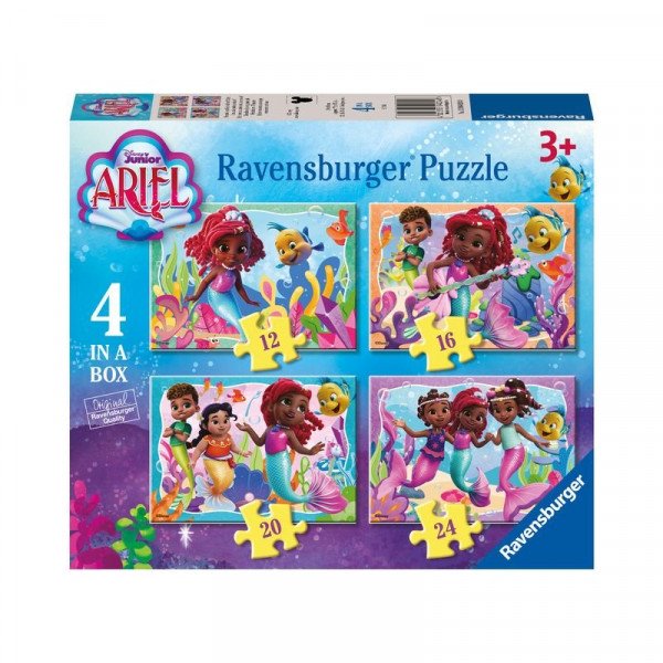 Puzzle 4in1 - Ariel