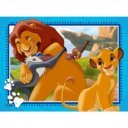 Puzzle 4in1 - Lion King