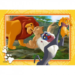 Puzzle 4in1 - Lion King