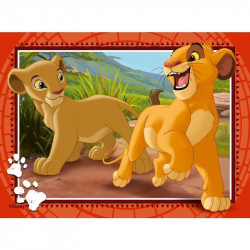 Puzzle 4in1 - Lion King 100-499 darabos puzzle Ravensburger