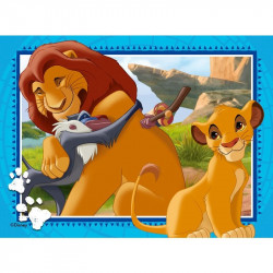 Puzzle 4in1 - Lion King