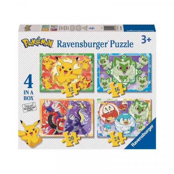 Puzzle 4in1 - Pokémon