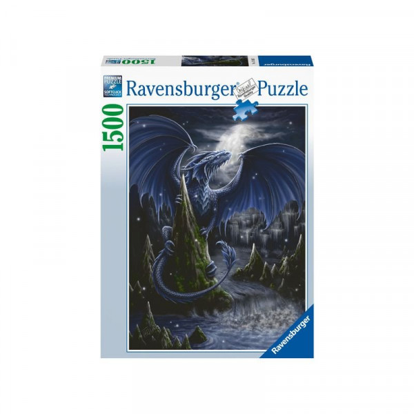 Puzzle 1500 db - A fekete sárkány