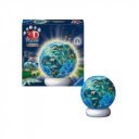 Puzzle 3D - A Föld éjszaka éjjeli fény