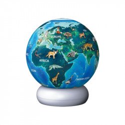 Puzzle 3D - A Föld éjszaka éjjeli fény 3D puzzle Ravensburger