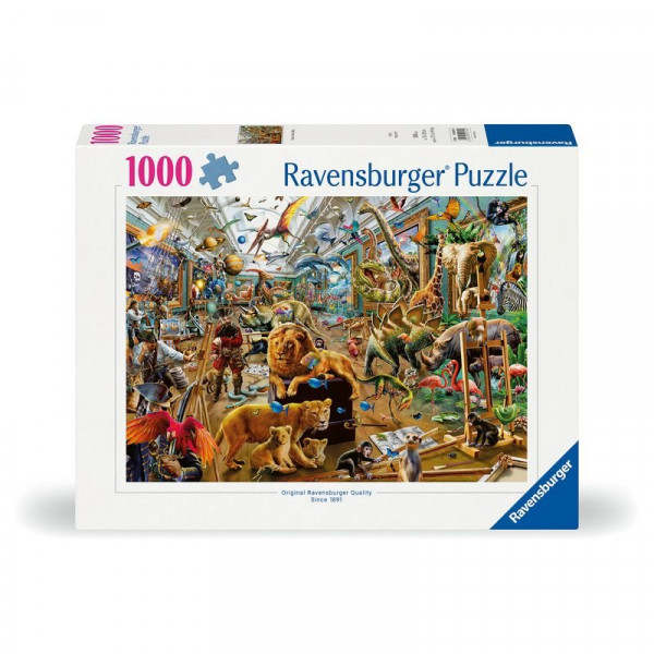 Puzzle 1000 db - Káosz a galériában