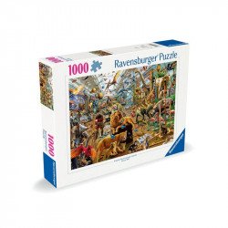Puzzle 1000 db - Káosz a galériában 1000-2999 darabos puzzle Ravensburger