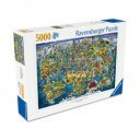 Puzzle 5000 db - Világtérkép