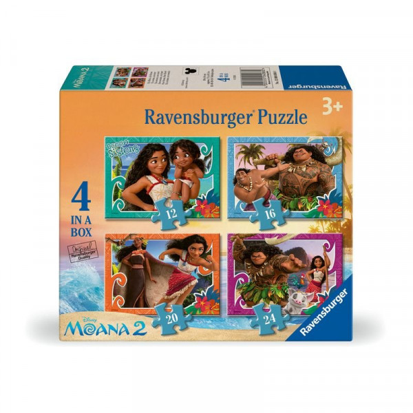 Puzzle 4in1 - Moana