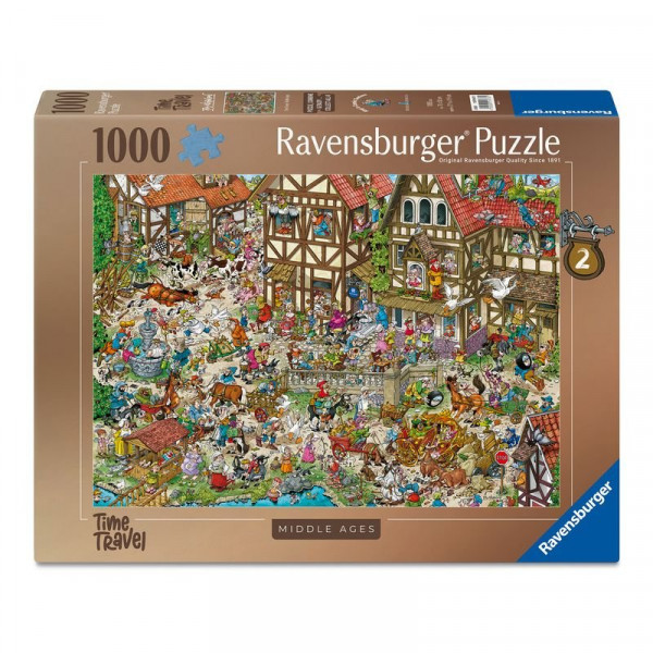 Puzzle 1000 db - Időutazás, középkor