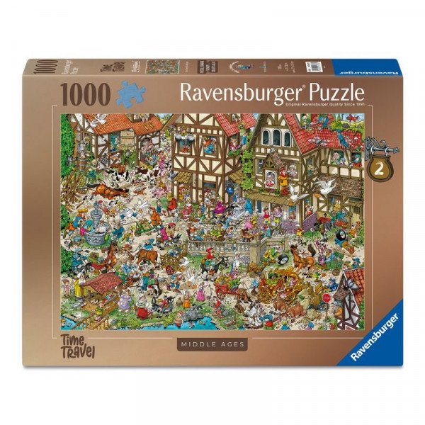 Puzzle 1000 db - Időutazás, középkor
