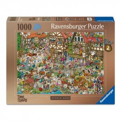 Puzzle 1000 db - Időutazás, középkor 1000-2999 darabos puzzle Ravensburger
