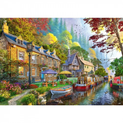 Puzzle 1000 db - A csatorna mentén