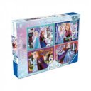 Puzzle 4x100 db - Frozen