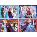Puzzle 4x100 db - Frozen