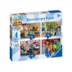 Puzzle 4in1 - Toy Story 4 100-499 darabos puzzle Ravensburger