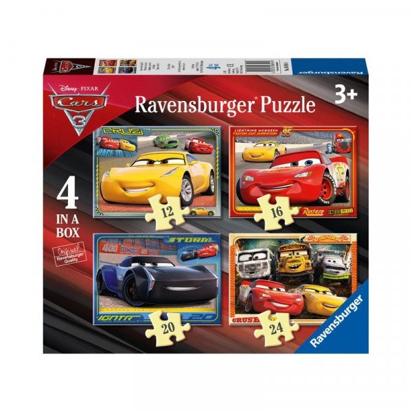 Puzzle 4in1 - Verdák 3