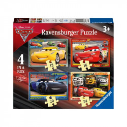 Puzzle 4in1 - Verdák 3 100-499 darabos puzzle Ravensburger