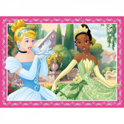 Puzzle 4in1 - Disney Hercegnők