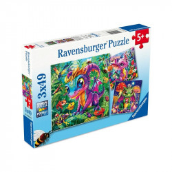 Puzzle 3x49 db - Bébisárkányok 100-499 darabos puzzle Ravensburger