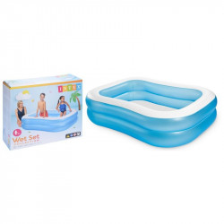 Téglalap alakú családi medence 203×152×48 cm
