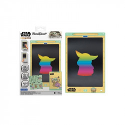 Mandalorian tanuló rajz e-ink tablet sablonokkal Digitális játék, okos eszköz Lexibook