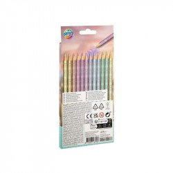 Színesceruzák lovacskás12 db Festés, színezés, rajzolás Grafix