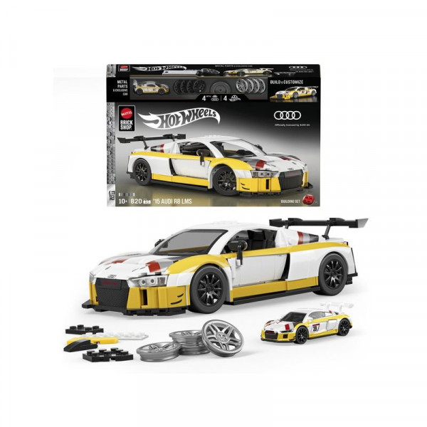 Brick shop hot wheels Elite series Audi R8 LMS