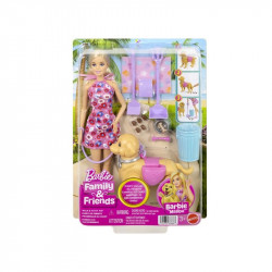 Barbie gondos gazdi játékszett Baba, babakocsi Mattel