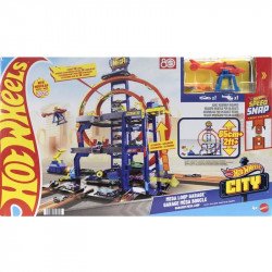 Hot Wheels mega garázs Autópálya, parkolóház Hot Wheels