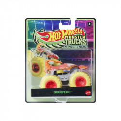 Hot Wheels Monster Trucks sötétben világító autó Autó, jármű Hot Wheels