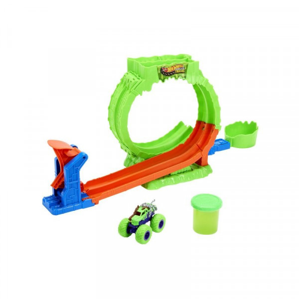 Hot Wheels Monster Trucks slimehurok pályaszett