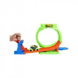 Hot Wheels Monster Trucks slimehurok pályaszett Autópálya, parkolóház Hot Wheels