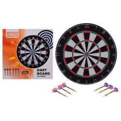 Sports Active darttábla, 45x2 cm, 6 dartnyíllal, dobozban Biliárd, csocsó, darts Nincs