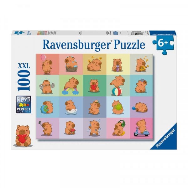 Puzzle 100 db - Capybara