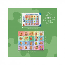 Puzzle 100 db - Capybara