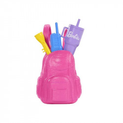 Barbie kiránduló baba játékszett